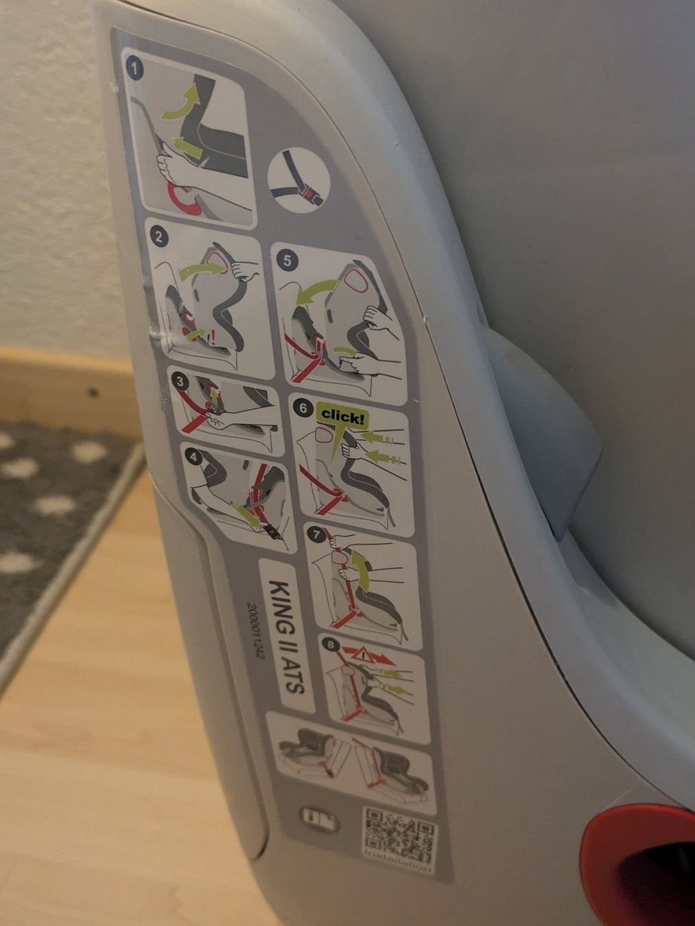 Seggiolini per auto: Britax Römer Kindersitz King II – Usato da Einsiedeln venduto da Nadin27 3
