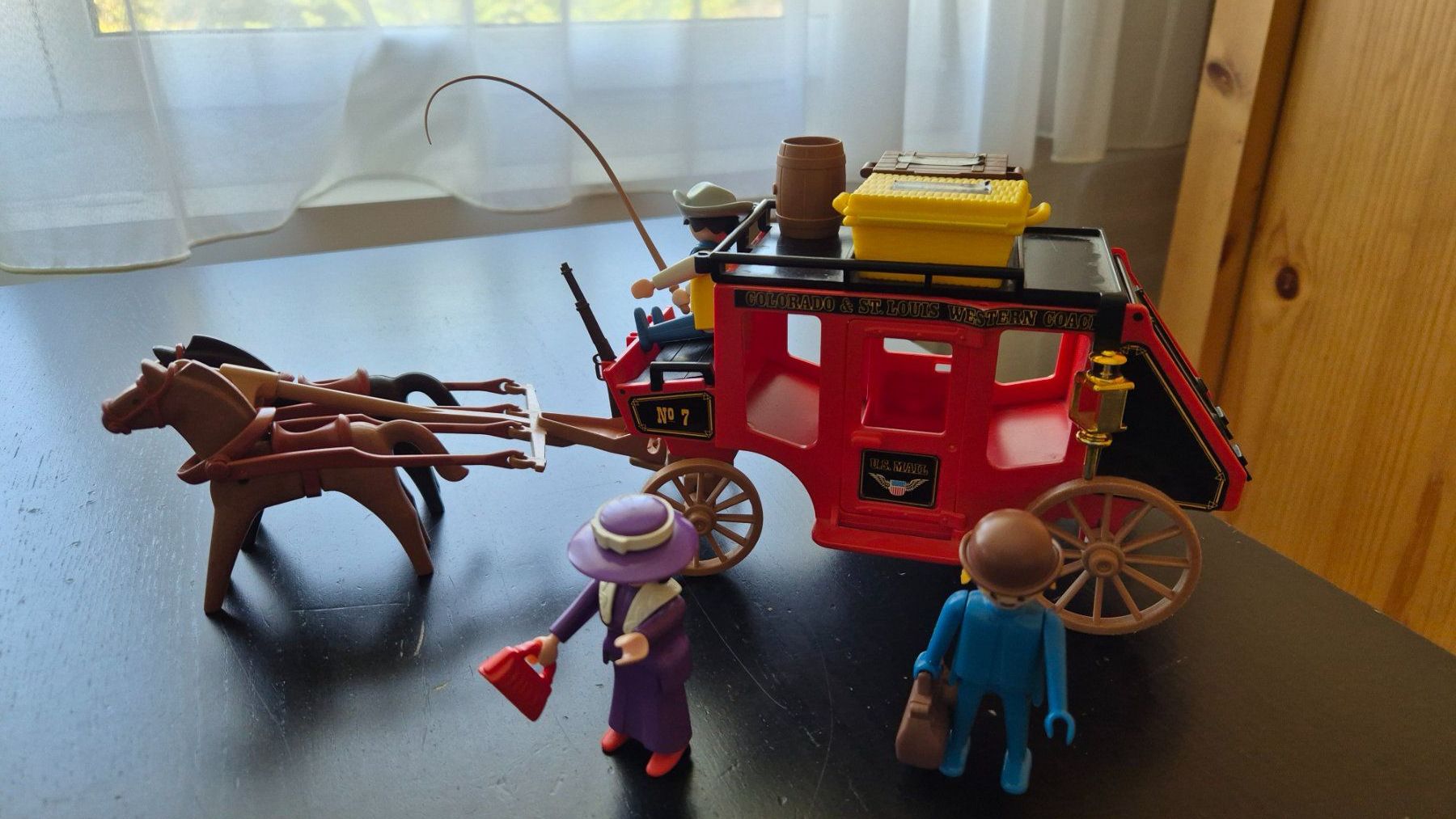 Playmobil Giocattoli: Vintage Playmobil 3245 Postkutsche – Usato da Weisslingen venduto da ajnosa56