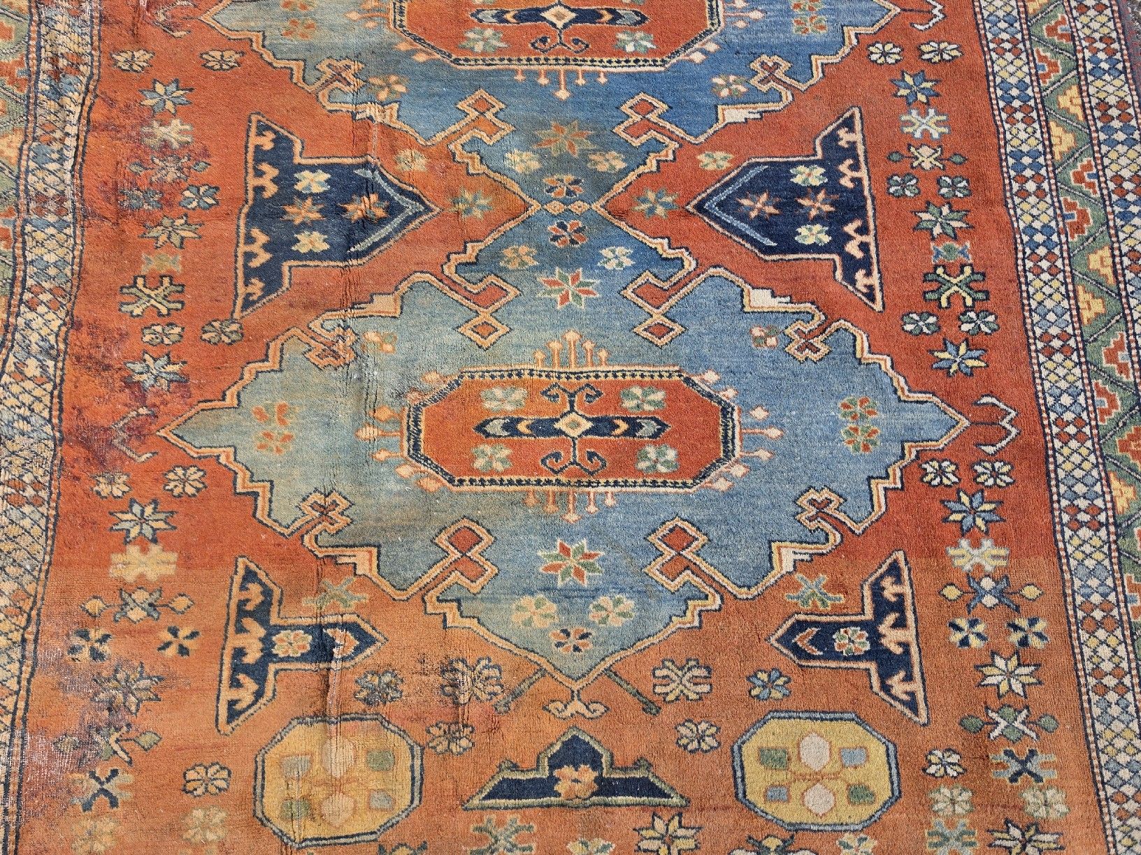 Tappeti: Orientteppich handgeknüpft rot blau  – Usato da Mettlen venduto da elios0888 5