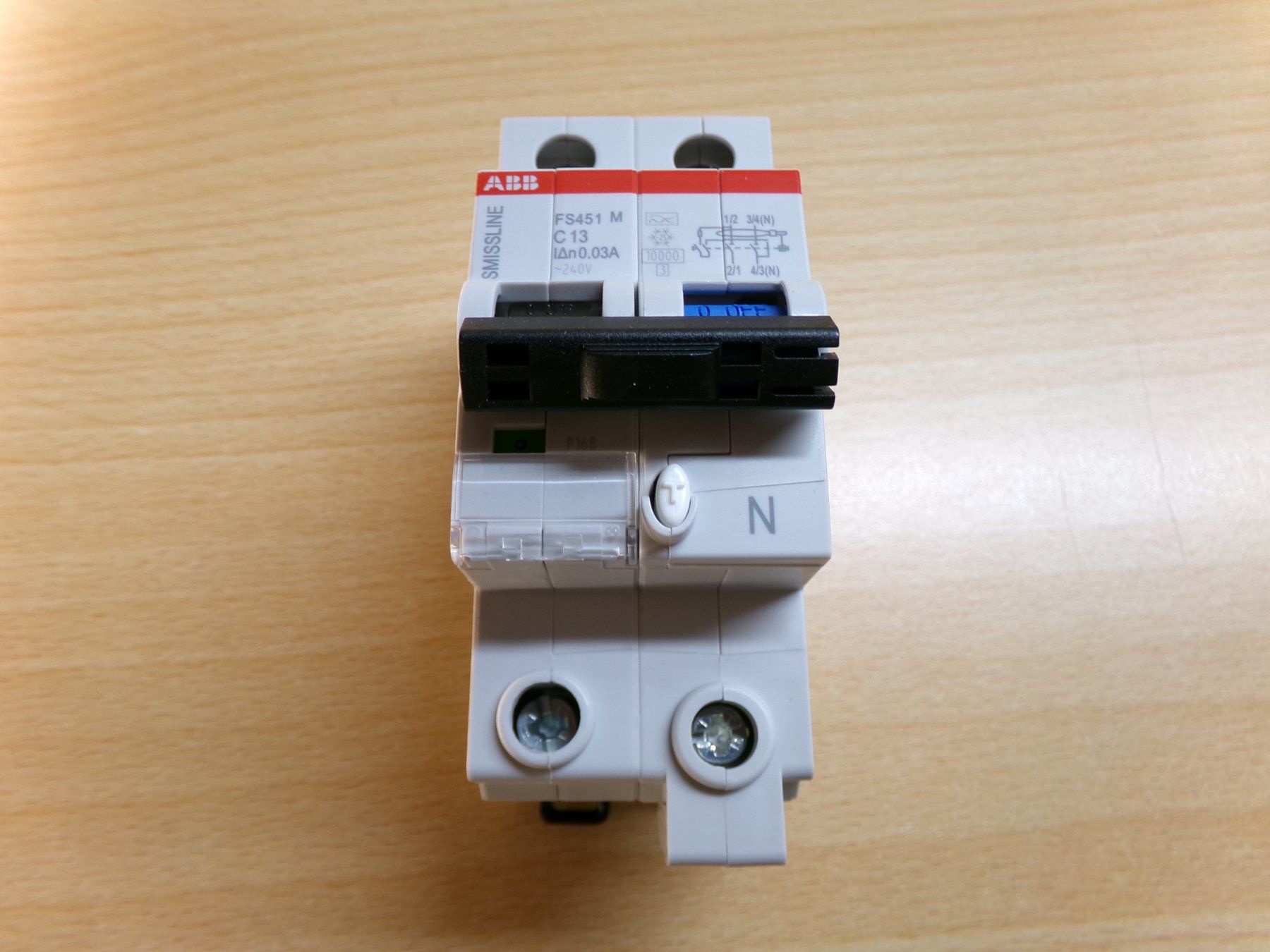 ABB Schalter: FI-LS C13 30mA ABB-smissline – Neu und originalverpackt aus Hombrechtikon von HGK50 3