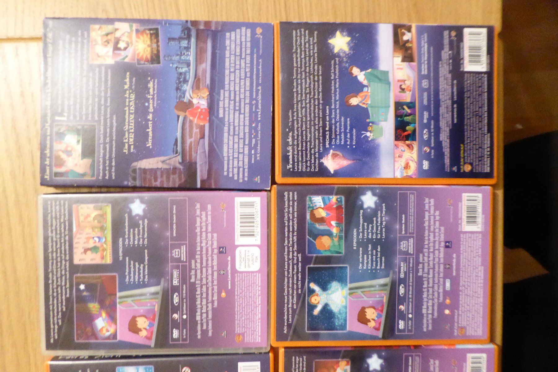 Tutti i DVDs: 8x DVD Lauras Stern – Usato da Allschwil venduto da Summelsarium 7