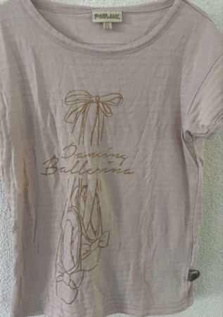 Pomp de lux Tanzendes Ballerina T-Shirt Grösse 122/128 