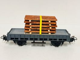 HAG SBB H0 DC beladen mit Holz