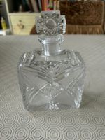 Bottiglia in vetro lavorato