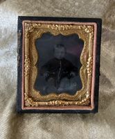 Antike Ambrotypie(nicht Daguerreotypie) selten USA 1855/1860