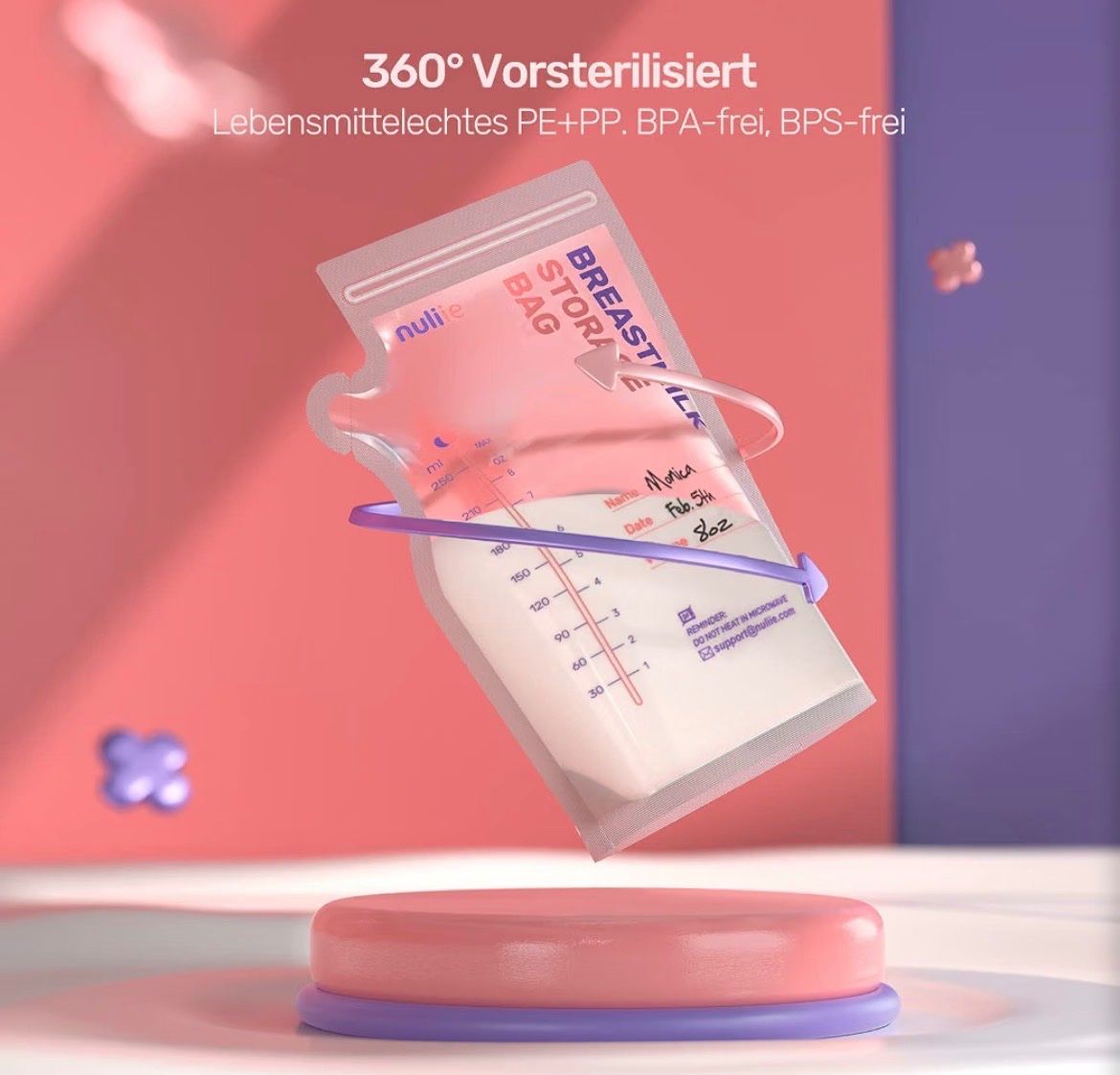Contenitori & Simili: Muttermilchbeutel Nuliie in Originalverpackung – Nuovo e nell'imballaggio originale da Schönenberg TG venduto da Apfeladel 4