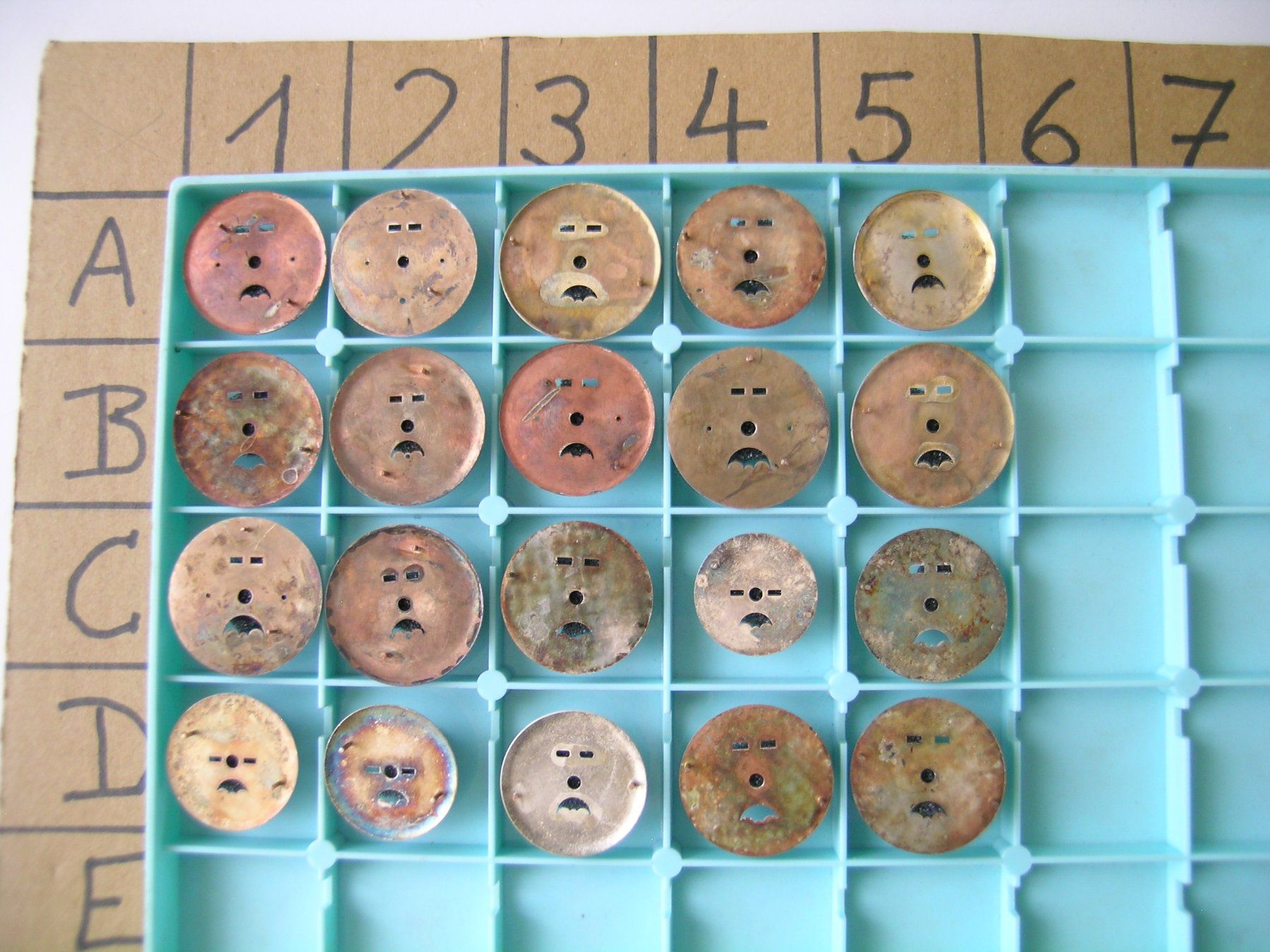 Orologi: 1 Mondphasen-Zifferblatt – Nuovo (secondo la descrizione) da Grenchen venduto da esa-9162-9164 3
