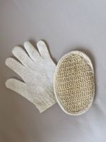 Peelinghandschuh und Massagepad