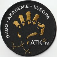 Budo Akademie Europa ATK sv Aufnäher Patch Rarität Stoff