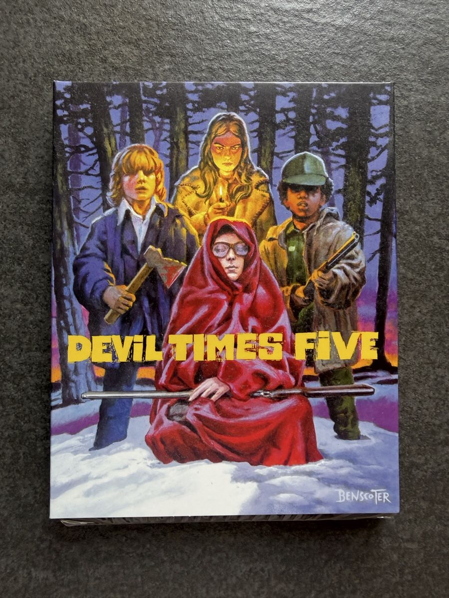 Tutti i DVDs: Devil Times Five 4K UHD Blu-Ray Vinegar Syndrome – Nuovo (secondo la descrizione) da Zürich venduto da cENS0R