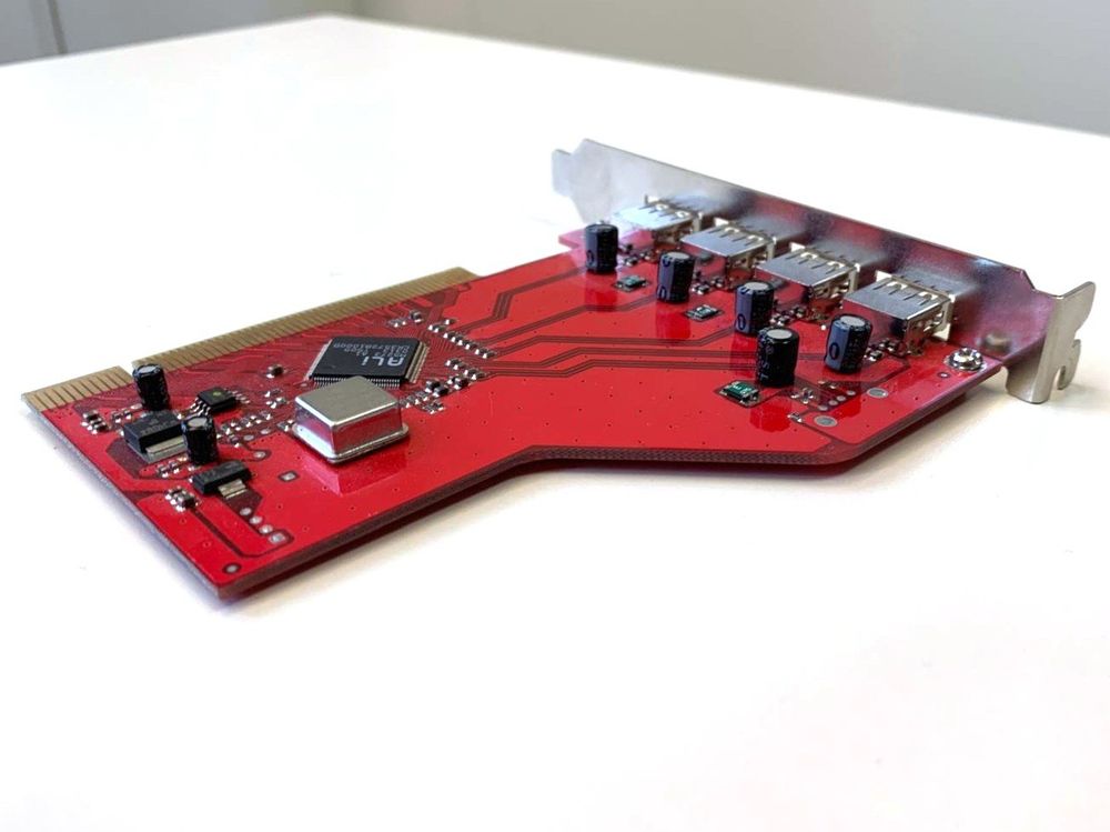 Composants électroniques: ALI M5273 A1 4 x USB 2.0 PCI Card – D'occasion à Münchenstein par Licontrol 3
