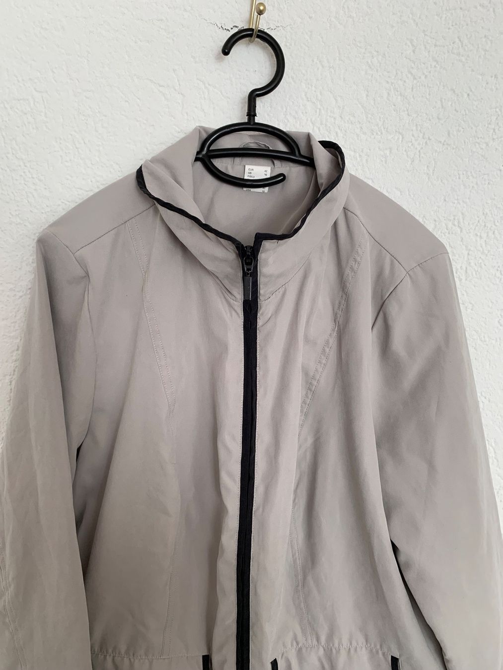 Mäntel: Übergangs Mantel Jacke grau Gr. L / XL – Gebraucht aus Fislisbach von KolibriSecondhand 5
