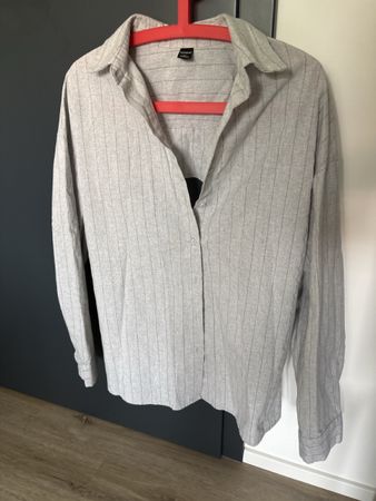 Chemise Athiral rayée grise taille L