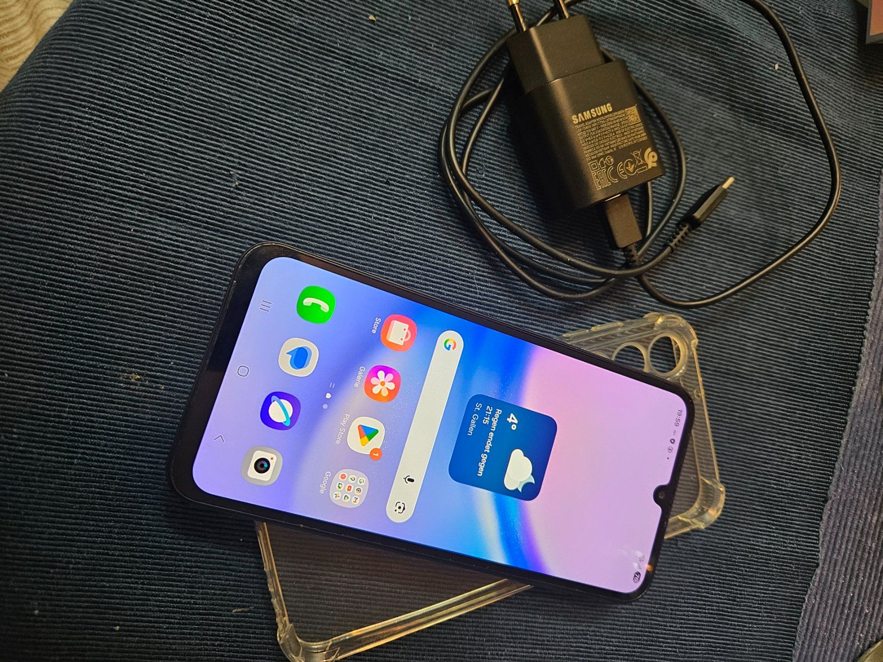 Samsung Handys / Smartphones: Samsung A15 black 128gb Duos – Gebraucht aus St. Gallen von Juhasli