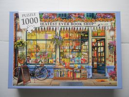 Puzzle 1000 Teile: Buchhandlung
