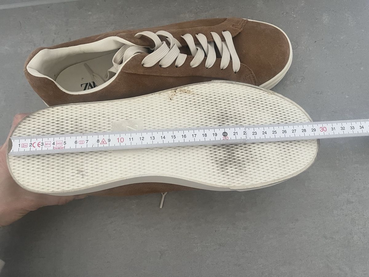Scarpe da uomo: Herren Leder Sneakers 43 – Usato da Oberrohrdorf venduto da S.Marisa 5
