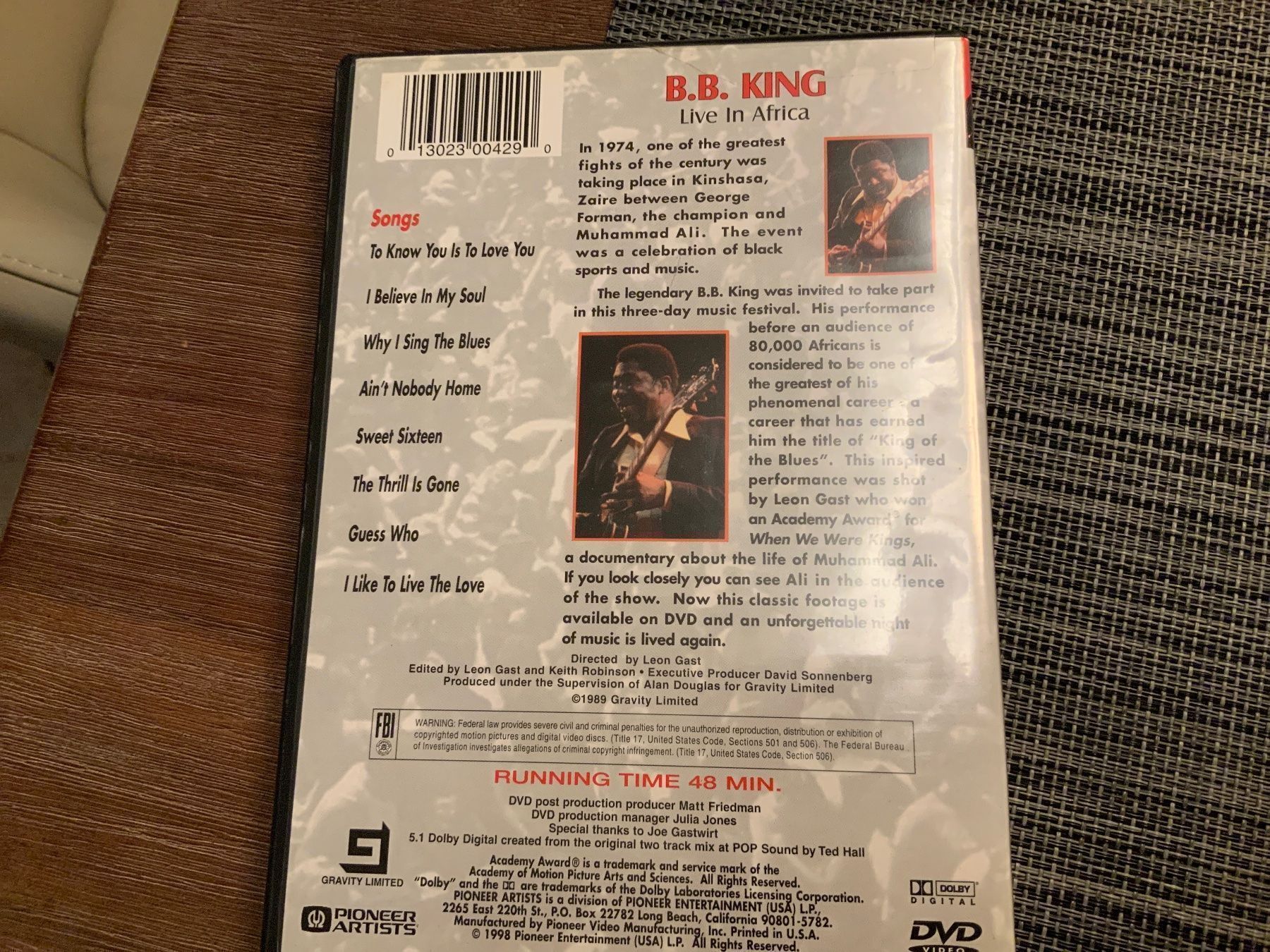 Tutti i DVDs: B.B. King, DVD – Usato da Uster venduto da Macita56 1