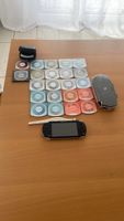 Console Sony PSP avec lot de jeux UMD, état correct