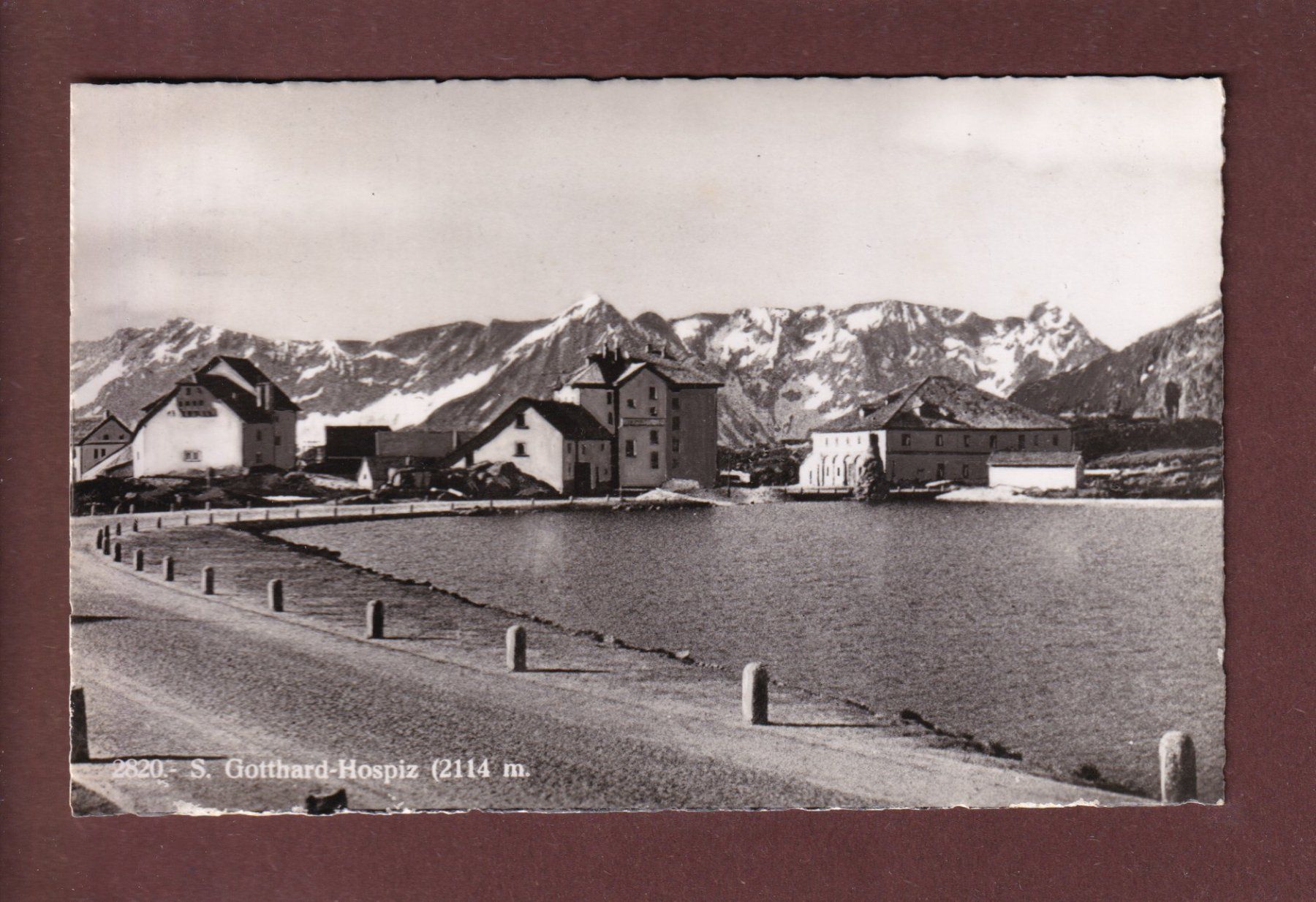 Cartoline postali: GOTTHARD-HOSPIZ - 1951 – Usato da Pully venduto da nicecards
