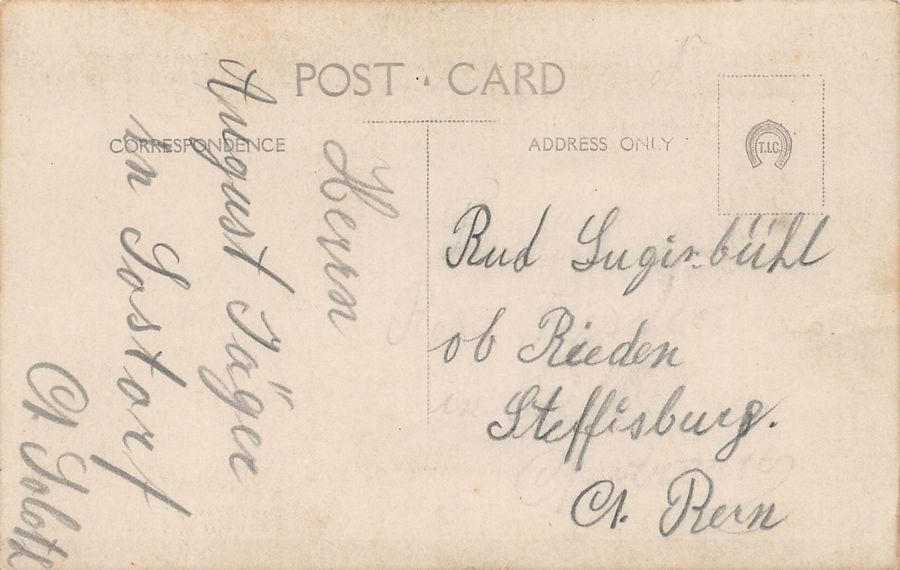 Cartoline postali: Rekrut, Soldat, Steffisburg – Usato da Frauenfeld venduto da POML 1