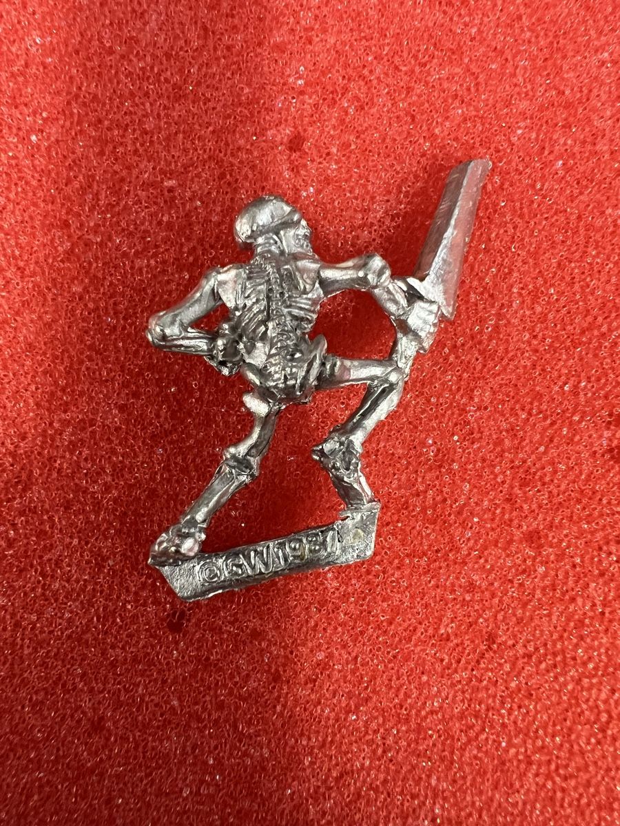 Kit di modellismo & Modellini statici: Classic citadel undead skeleton warhammer metal oop – Usato da Vogorno venduto da Fabri84m 1