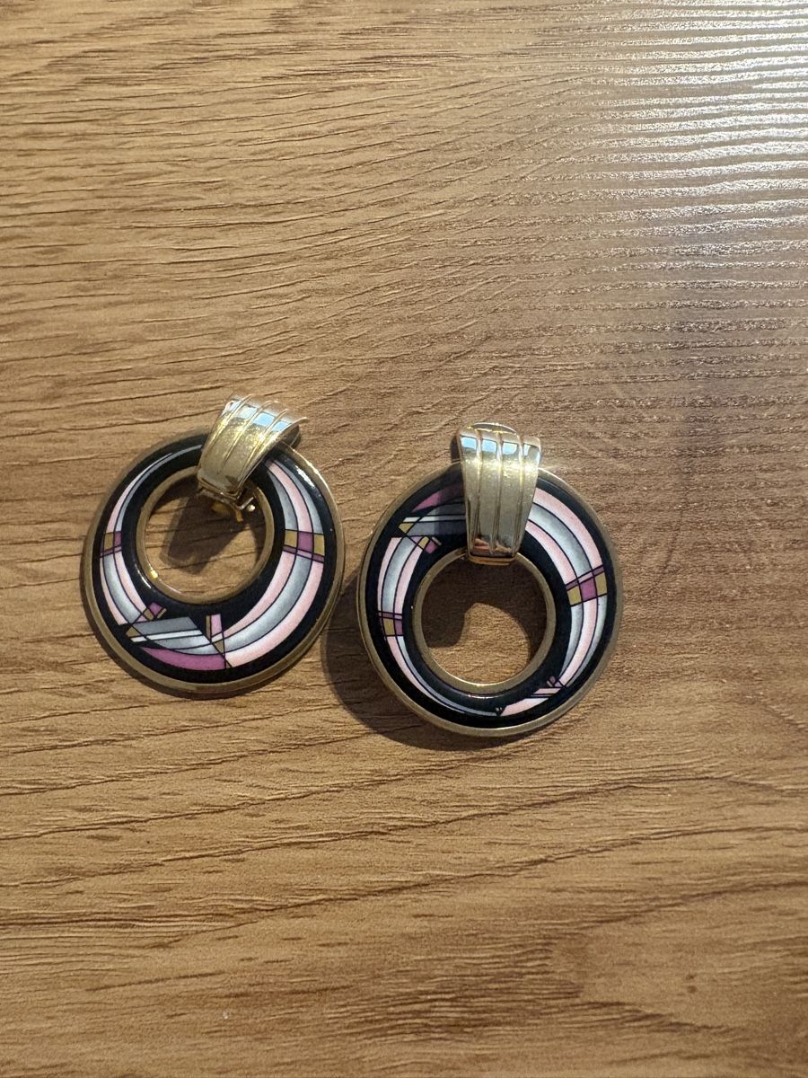 Boucles d'oreille: Runde Michaela Frey Team Ohrringe – D'occasion à Lommiswil par Sali_