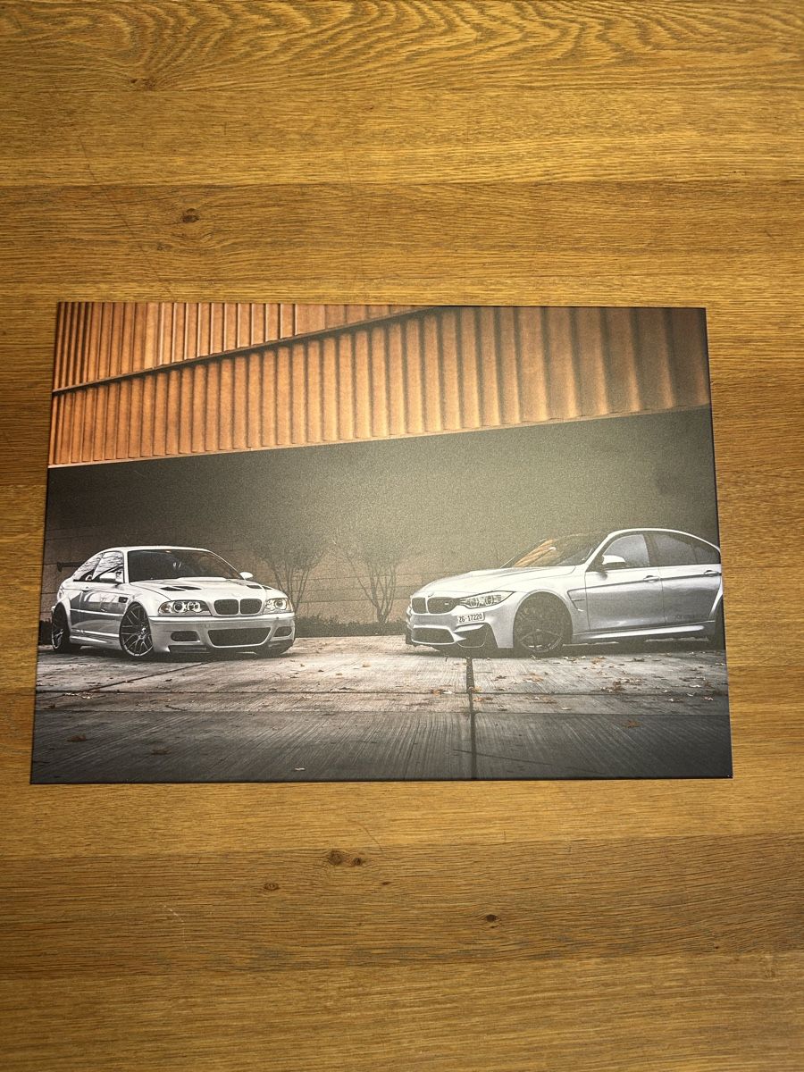 Poster & Bilder: Displates BMW – Gebraucht aus Dietwil von jon_p5jh 2