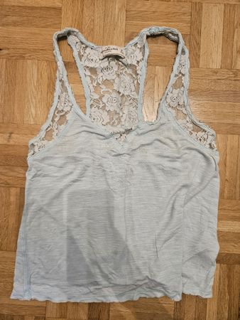 Débardeur Abercrombie & Fitch bleu clair taille M