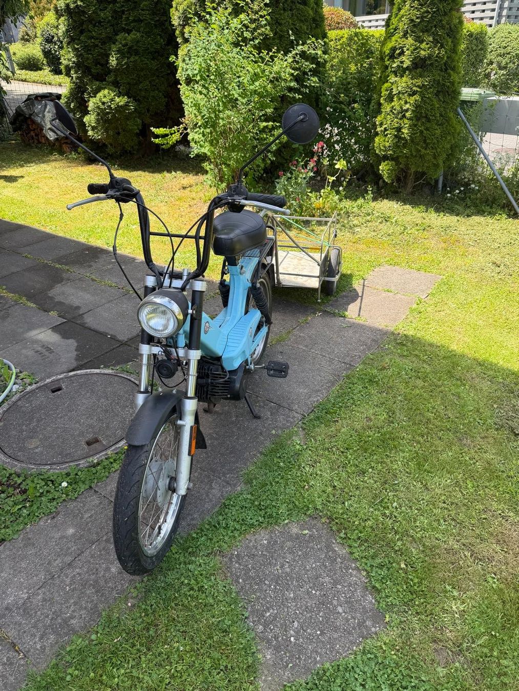 Tomos Ciclomotori: Mofa Tomos Classic mit Anhänger – Usato da Thalwil venduto da Zuegellisi