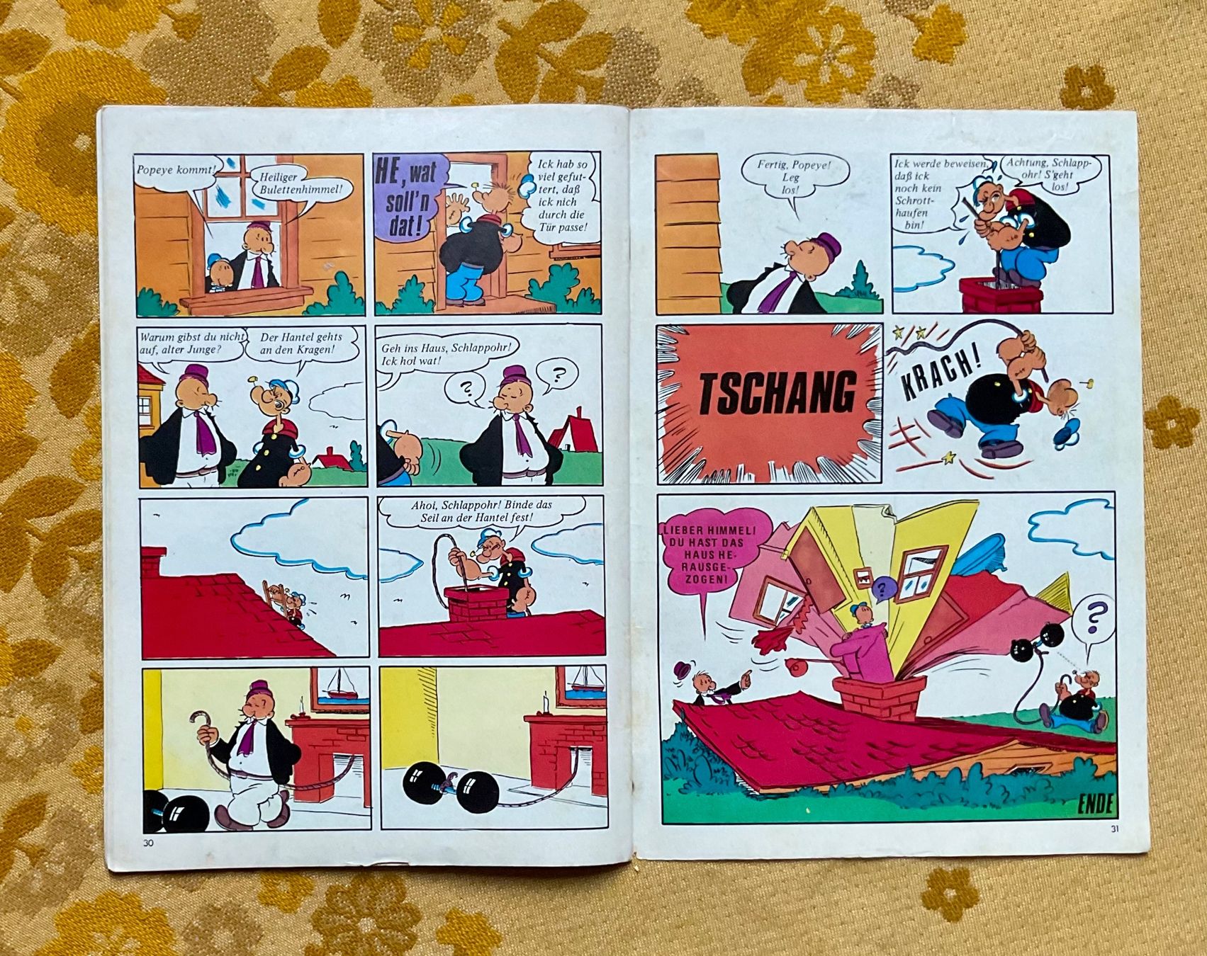 Comics: Popeye der Seemann Heft Nr 30 von 1969 – Gebraucht aus Endingen von nathan05 8