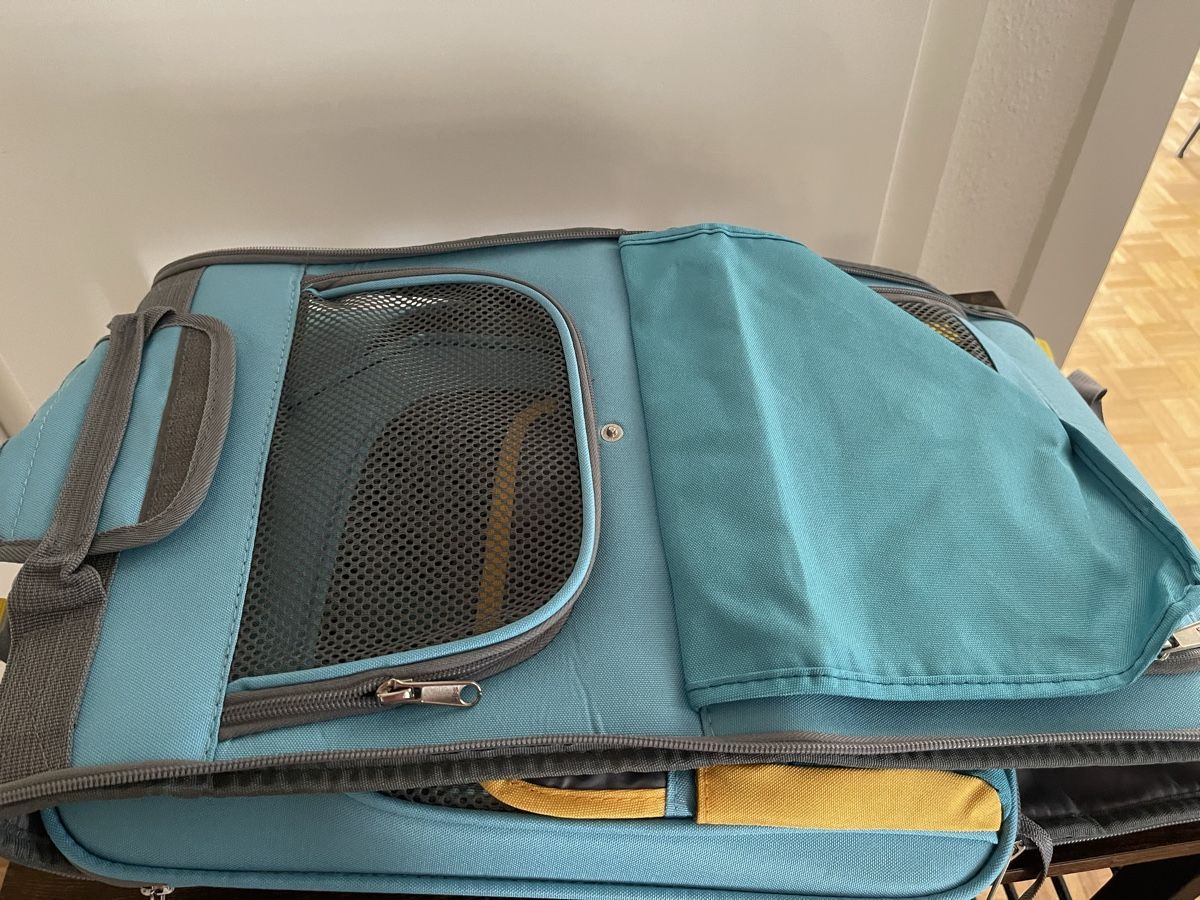 Cucce & Letti: Cat Carry Bag  Katzenrucksack Blau – Nuovo (secondo la descrizione) da Unterägeri venduto da eve_76lj 4