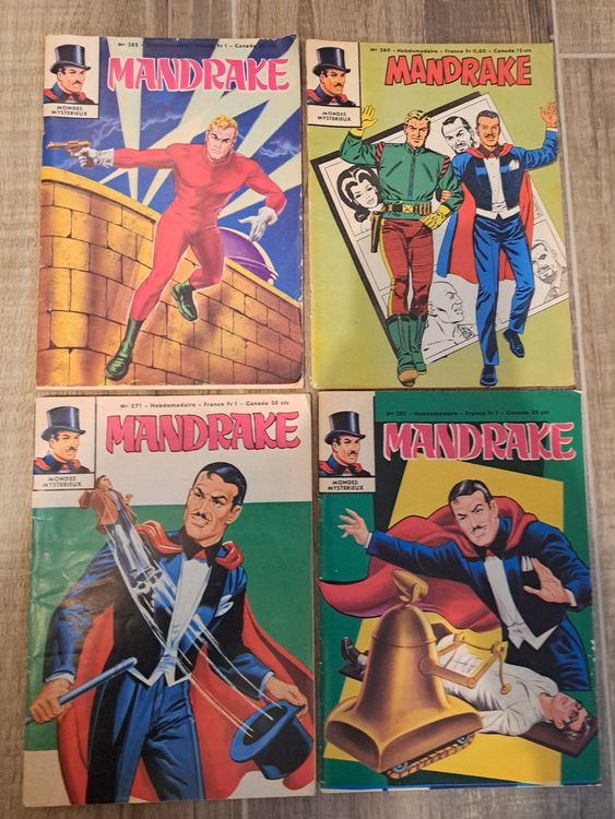 Lot d'ancienne BD Mandrake (5 numéros) Kaufen auf Ricardo