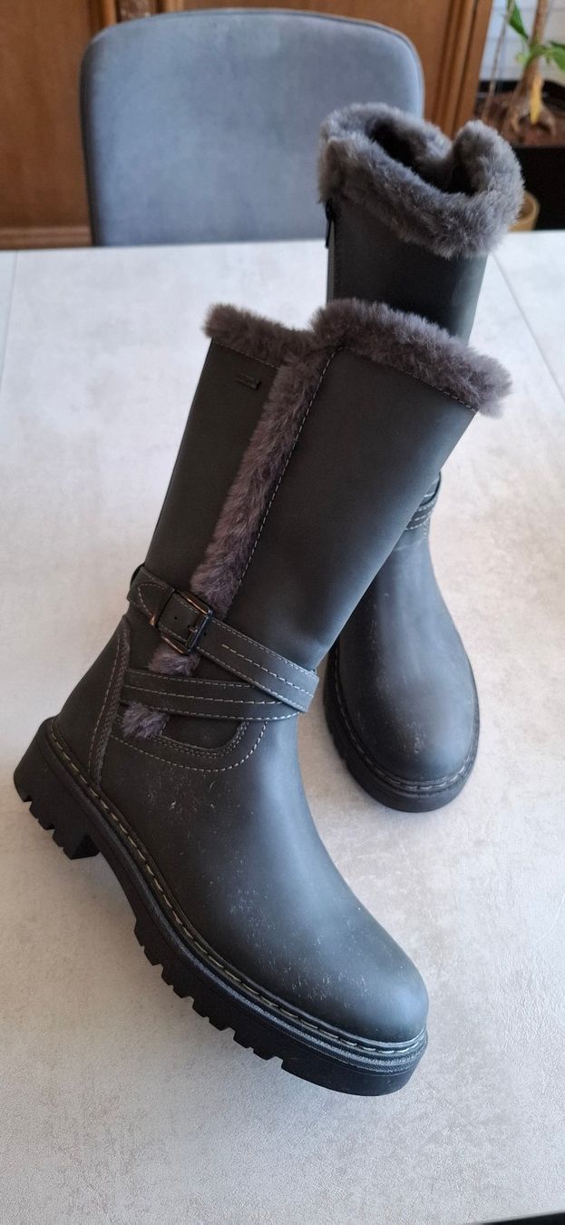 Landrover Scarpe da donna: Landrover Damen Stiefel grau Grösse 39 – Nuovo (secondo la descrizione) da Biel/Bienne venduto da Kokos4 1