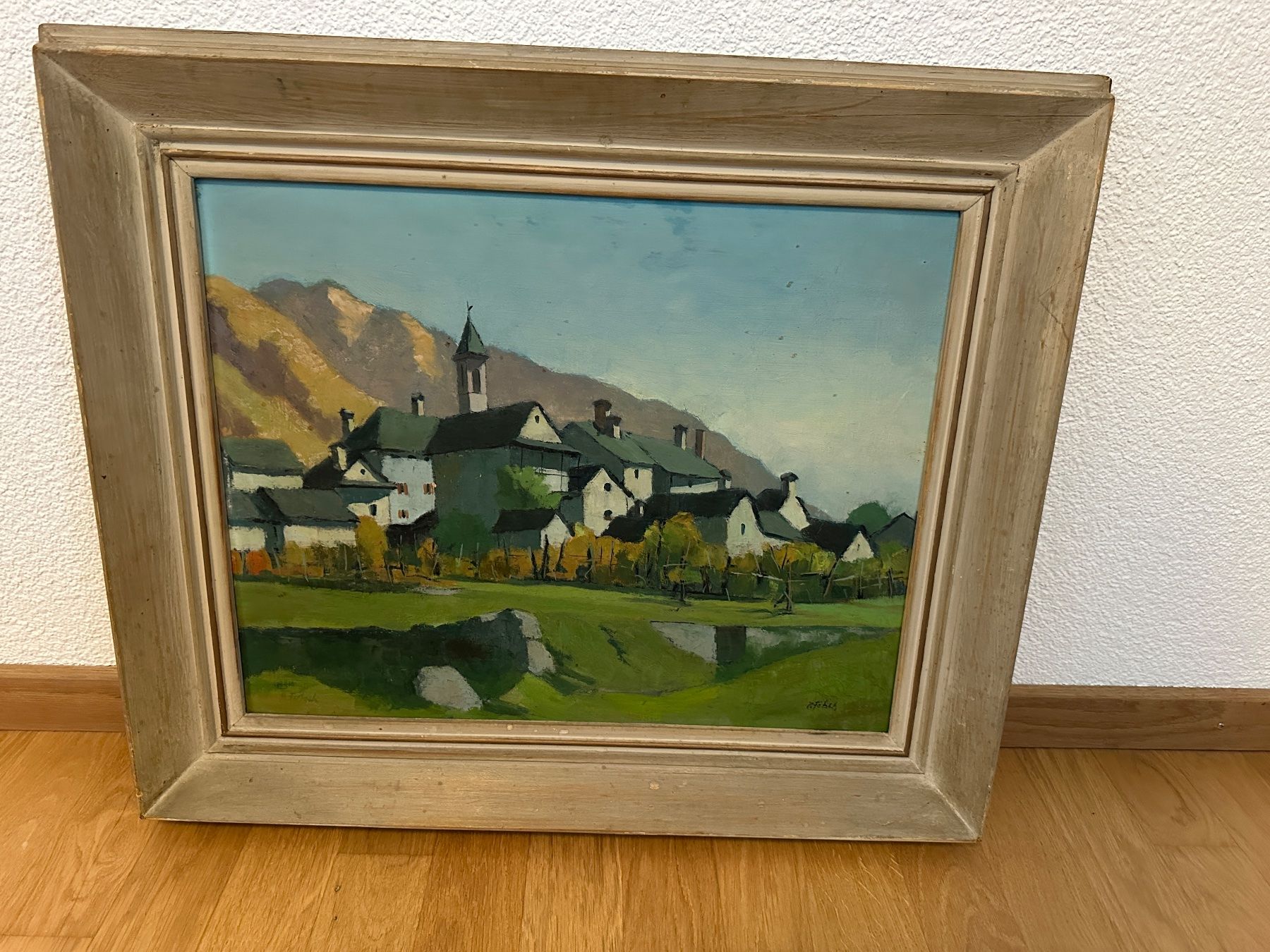 Foto & Immagini: Bild signiert P. Förtsch – Usato da Arlesheim venduto da Kunst-Krempel