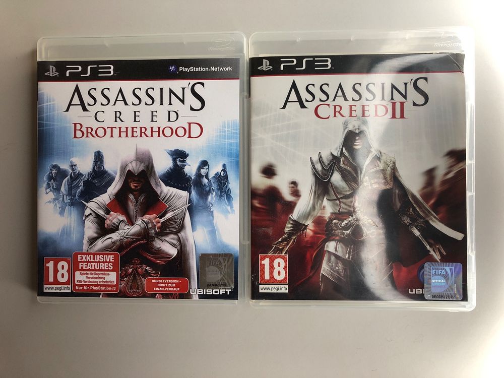 Assassins Creed 2 Und Assassins Creed Brotherhood Ps3 Kaufen Auf Ricardo