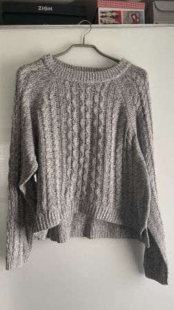 H&M Pullover grau