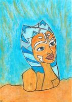 Ahsoka Tano – Unikat, handgezeichnet
