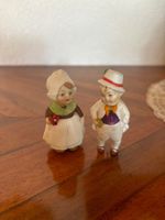 Antike Jugendstil Porzellan Püppchen mit Wackelkopf