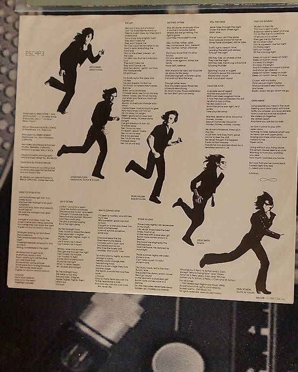 Dischi in vinile: JOURNEY-"Escape" LP (1981) – Usato da NENDELN venduto da Vinylandmote 2
