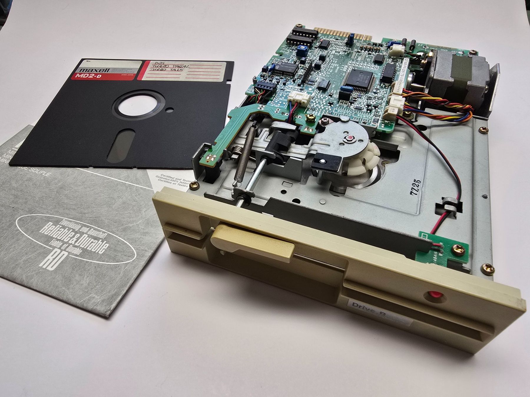 IBM PC: IBM PCXT Floppy Laufwerk B  360KB DS/DD – Usato da Balgach venduto da Zwickau01