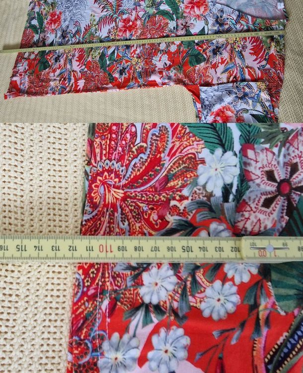 Haut En Soie David Nieper Taille 44 - Multicolore - Occasion En Très Bon état - Style Bohème Chic
