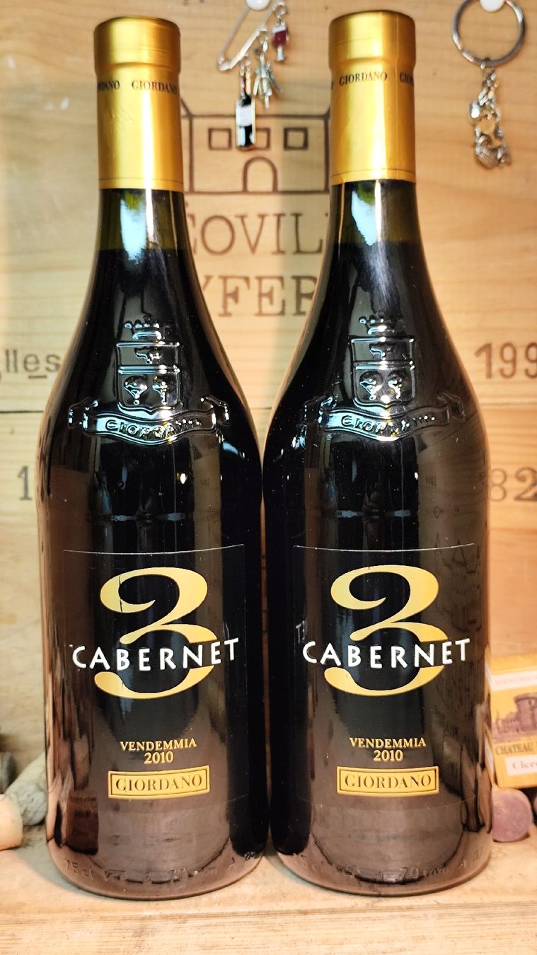 Vino: 2x 2010 Giordano Cabernet 3 – Nuovo e nell'imballaggio originale da Büsserach venduto da Vintage-vins 5