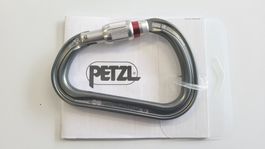 Petzl William Karabiner SL grau