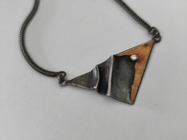 Disigner Diamant Silberkette Silber 925  Design