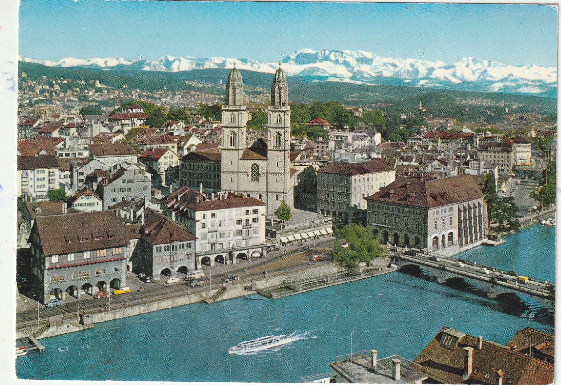 Cartoline postali: Zürich – Usato da Lumbrein venduto da made02