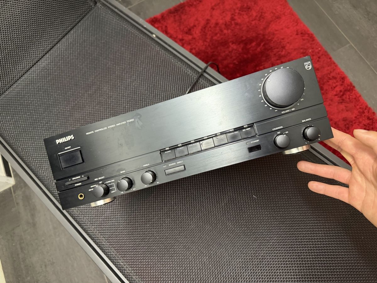 Philips Verstärker: Phillips Vollverstärker FA890 – Defekt aus Seuzach von Darksheep 2