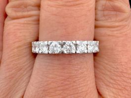 Alliance Brillanten 1.50c Ring 18k WG Grösse 53 *S2322