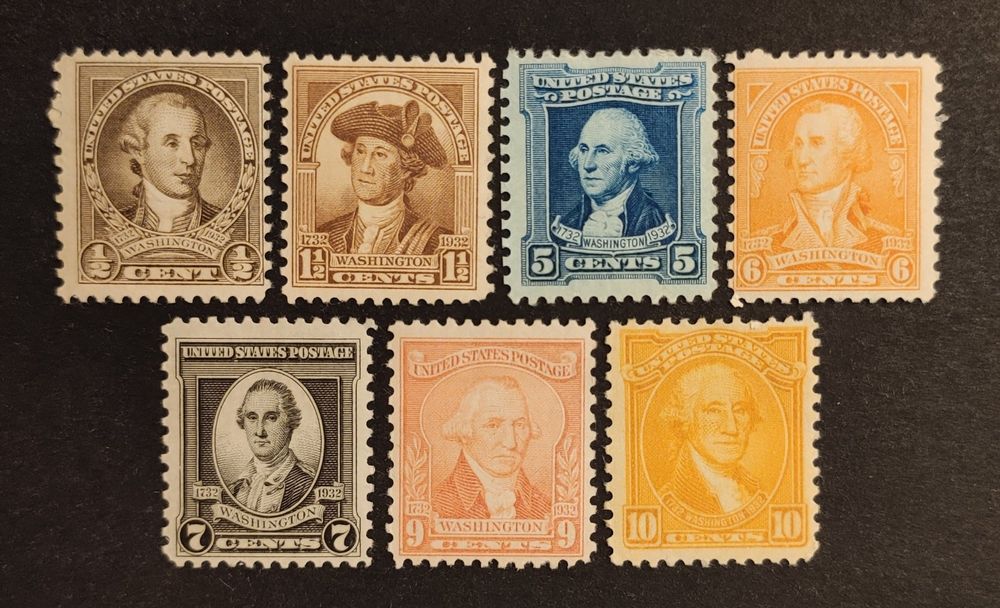 USA 1932, 200th anniv. of the birth of Washington, LoT (*) | Kaufen auf ...