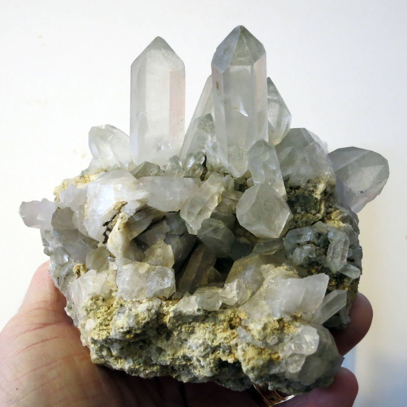 Minerali & Pietre curative: Prächtige Quarzstufe, Eigenfund, Uri – Nuovo (secondo la descrizione) da Steinhausen venduto da Kristall022 7