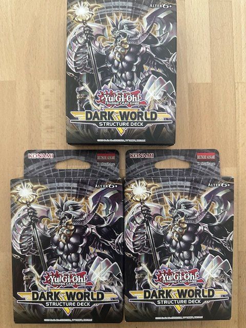 Yugioh Carte collezionabili: 3x Yu gi oh Dark World - TCG DE Karten Sammlung – Nuovo e nell'imballaggio originale da Nussbaumen AG venduto da Pika-Shop